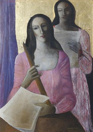 Women with Flute