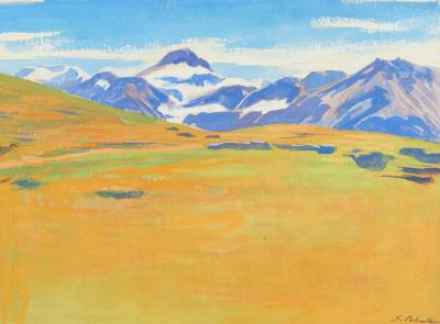 High Mountain by Serge Pahnke - Auction record, sale price, and art valuation. Compare with similar artists and explore comparable artworks.