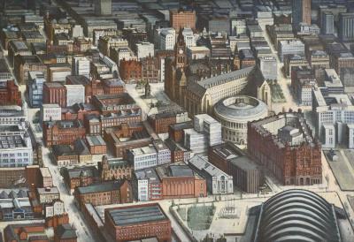Dawn over Manchester