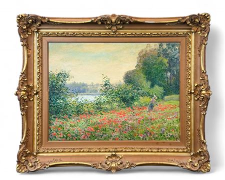 Field of flowers by Léon Giran-Max - Auction record, sale price, and art valuation. Compare with similar artists and explore comparable artworks.