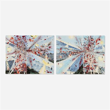 Divided Sight (diptych)