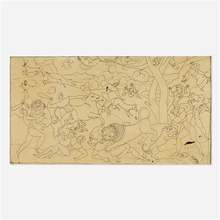 Etude pour une tapisserie de l'epic