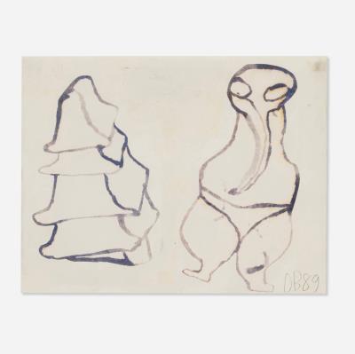 Untitled (Tree & Trunked Creature in Undies)