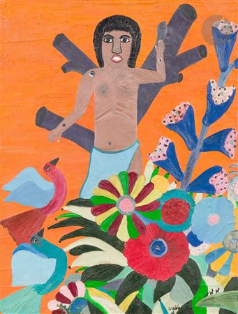 Saint Sebastian with Birds, circa 1965-70