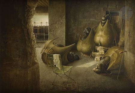 The Warehouse, 1979 by Jean-Marie Poumeyrol - Auction record, sale price, and art valuation. Compare with similar artists and explore comparable artworks.