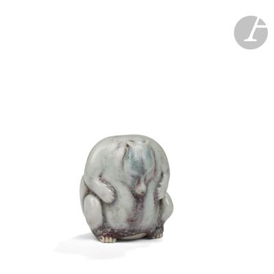Seated teddy bear