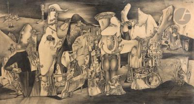 Surrealist composition