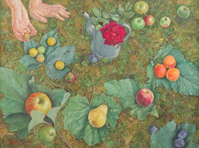 All This Comes from the Garden by Francine Van Hove - Auction record, sale price, and art valuation. Compare with similar artists and explore comparable artworks.