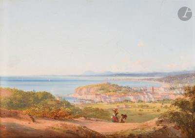 View of Nice by Dominique Trachel - Auction record, sale price, and art valuation. Compare with similar artists and explore comparable artworks.