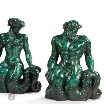Triton and Sirène (sometimes titled Néréide)