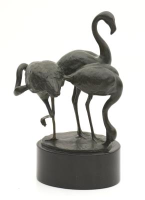 Three Flamigos by Else Furst - Auction record, sale price, and art valuation. Compare with similar artists and explore comparable artworks.