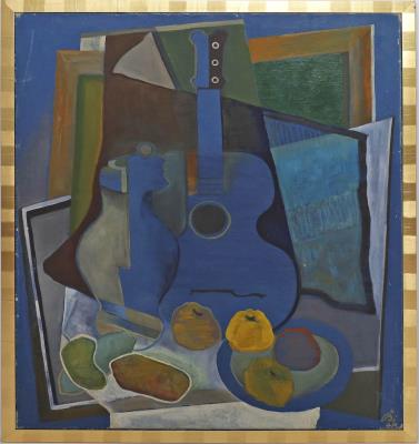 Still Life with Blue Guitar