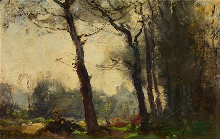 Morning, Trees Beside Sandpit Lane