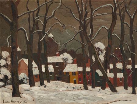 Houses in Winter, 1962