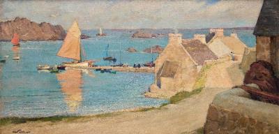 The Port of Loguivy by Henri-Alexandre Sollier - Auction record, sale price, and art valuation. Compare with similar artists and explore comparable artworks.
