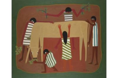 UNTITLED by Kartick Chandra Pyne - Auction record, sale price, and art valuation. Compare with similar artists and explore comparable artworks.