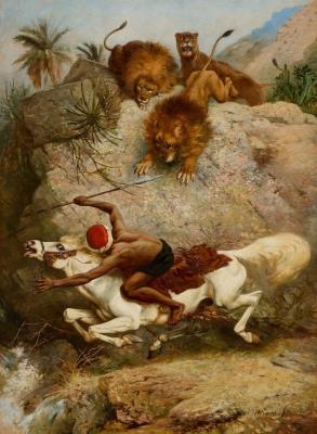 Attacked by Lions