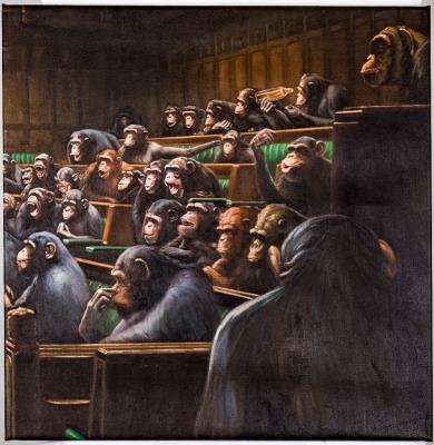 Sample artwork by Mason Storm (Born 1966), known for urban art - View similar artists and auction records