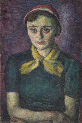 Portrait of Ursula, the artist's wife