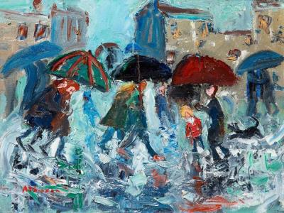 A Family Day Out by Sue Atkinson - Auction record, sale price, and art valuation. Compare with similar artists and explore comparable artworks.