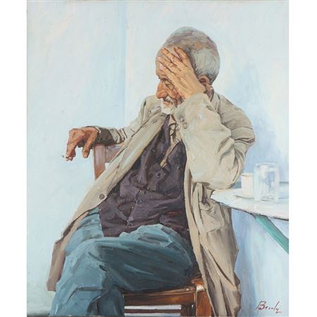 Sample artwork by Michael Brady (Born 1936), known for painting - View similar artists and auction records