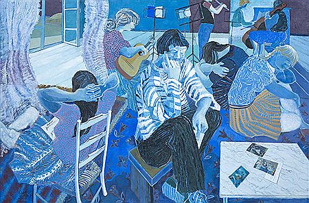 'Listening to Music' by Claudia Williams - Auction record, sale price, and art valuation. Compare with similar artists and explore comparable artworks.