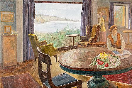 Winter Room at Porthkerry 1986'