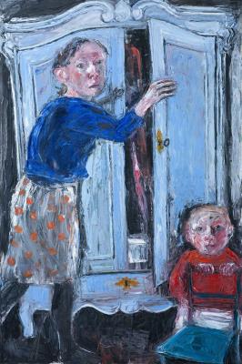 Blue Armoire