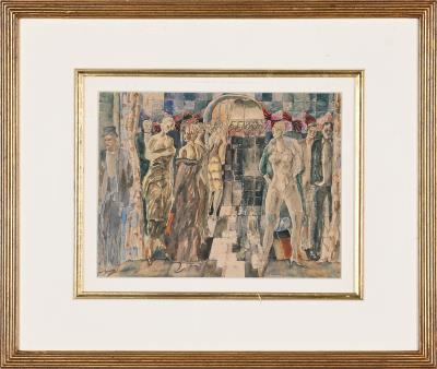 Figures in an Interior