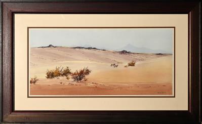 Gemsbok in the Desert