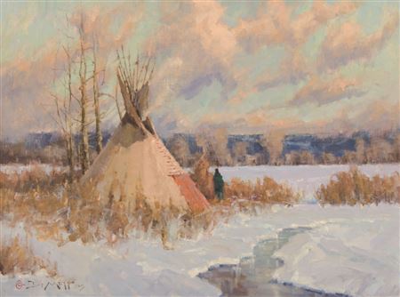 Winter Teepee