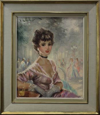 Young lady in the park