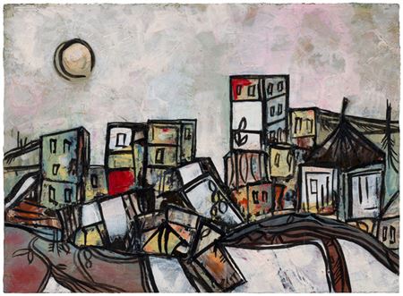 Untitled (Landscape with Moon)