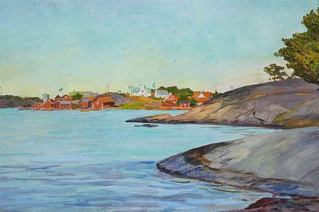 Från Sandhamn by Arthur Bianchini - Auction record, sale price, and art valuation. Compare with similar artists and explore comparable artworks.