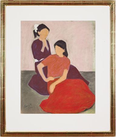 Girls in red dresses by Greta Gerell - Auction record, sale price, and art valuation. Compare with similar artists and explore comparable artworks.