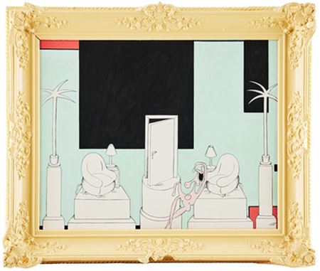 “A monument-home, a Picasso lady and an Olle Bærtling painting”
