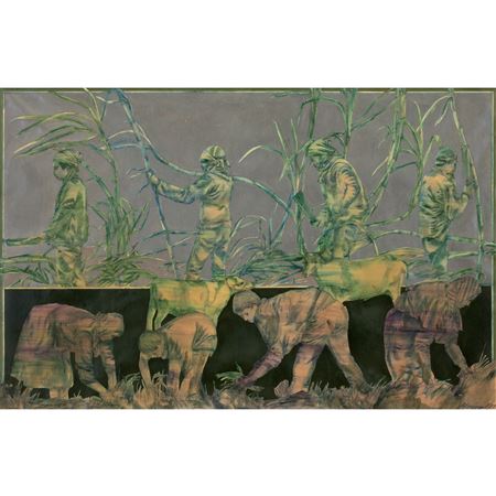 Sample artwork by Edsel Moscoso (1952 - 2008), known for painting - View similar artists and auction records