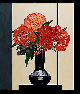 Sample artwork by Criss Canning (Born 1941), known for contemporary style integrating traditional and contemporary references and techniques - View similar artists and auction records