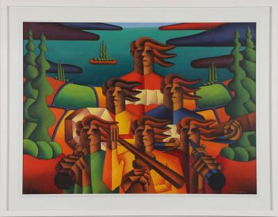 Sample artwork by Alan Kenny (Born 1959), known for painting - View similar artists and auction records