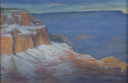 Grand Canyon Morning Snow