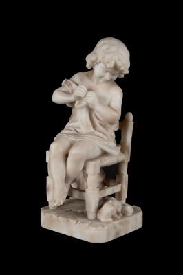 Figure group of a young child