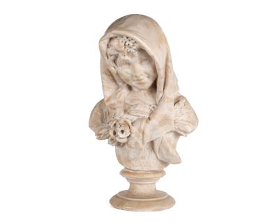 Marble Bust of a Girl