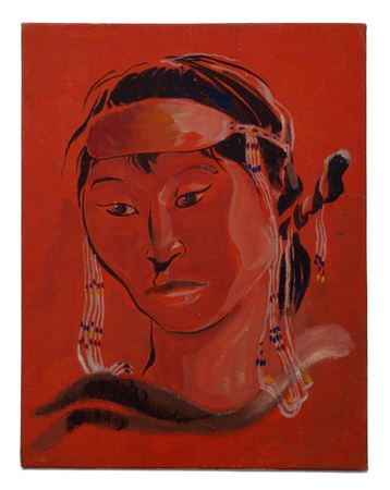 Untitled (Kivalliq Woman in Red)