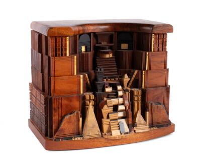 Architectural jewelry box