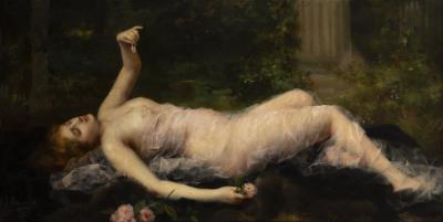 Stretched female nude by Jose Masriera Y Manovens - Auction record, sale price, and art valuation. Compare with similar artists and explore comparable artworks.