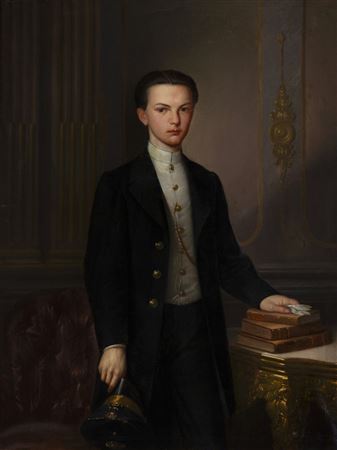 Portrait of a Young Man by Augusto Manuel Quesadas - Auction record, sale price, and art valuation. Compare with similar artists and explore comparable artworks.