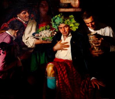 Bacchus and the Drunkards by Bartolome Mongrell Munoz - Auction record, sale price, and art valuation. Compare with similar artists and explore comparable artworks.