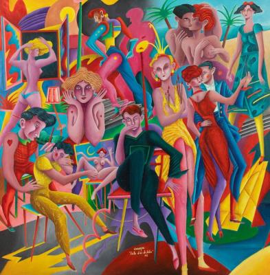 Sample artwork by Ceesepe (1958 - 2018), known for painting, comics - View similar artists and auction records