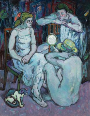 Sample artwork by Teresa Llacer (Born 1932), known for painting - View similar artists and auction records