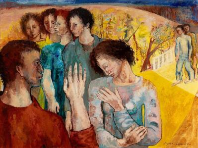He put frontality or what they come from the other side by Begona Izquierdo Fernandez - Auction record, sale price, and art valuation. Compare with similar artists and explore comparable artworks.